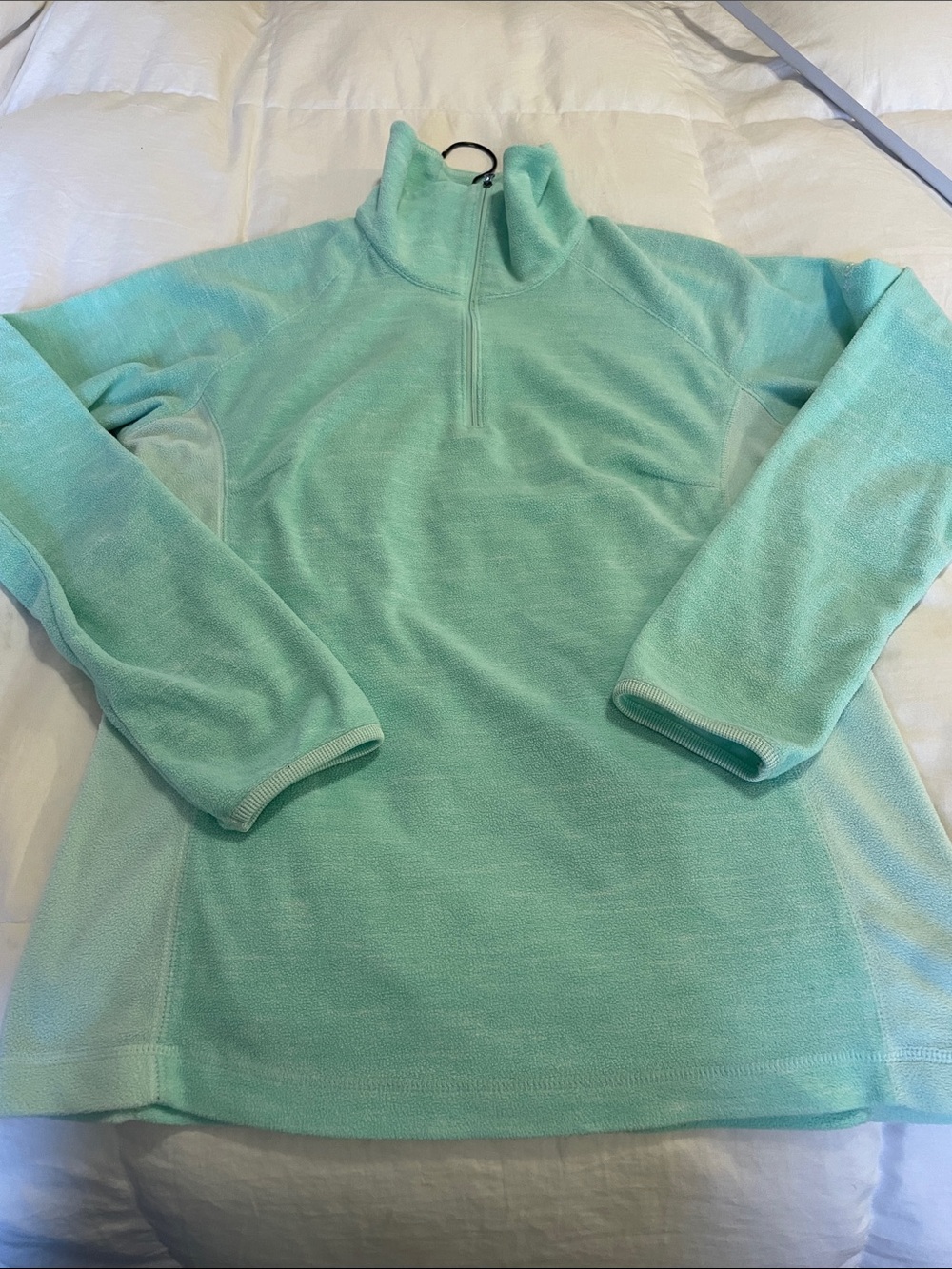 Columbia | Glacial IV Half Zip | Microfleece
Pullover | Mint Green |  Size M